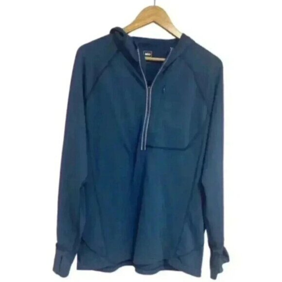 REI Co-op Activator SoftShell Jacket Blue Men’s Size Large - Picture 1 of 9